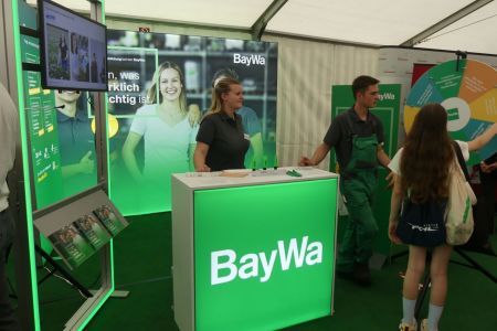 Messefoto, innen Stände der Aussteller